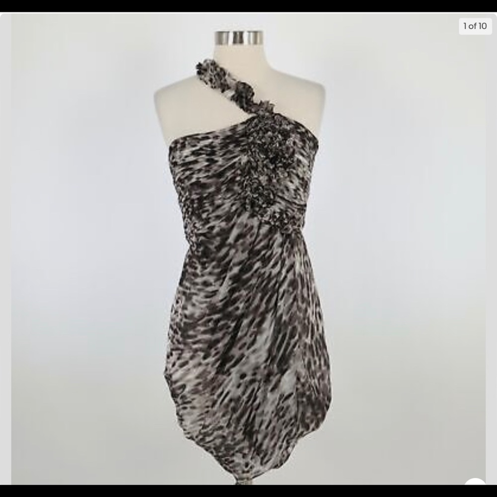 BCBG silk mini dress